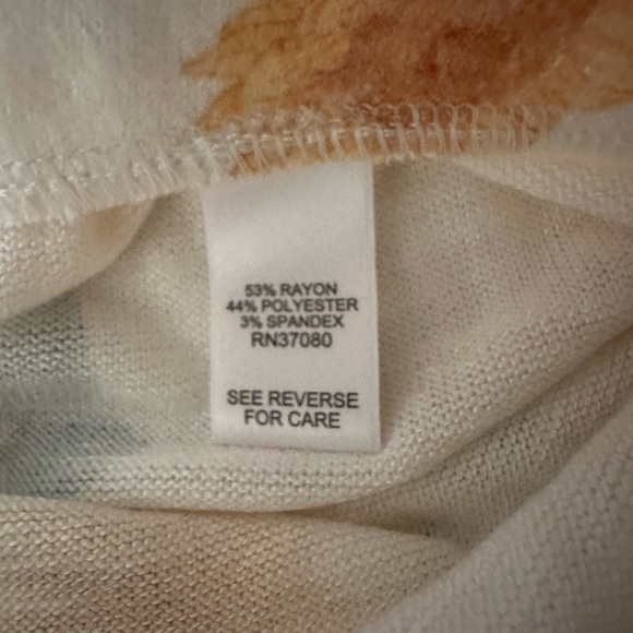 NWT Versona XL You are my sunshine Shorts Flowers - Picture 5 of 9